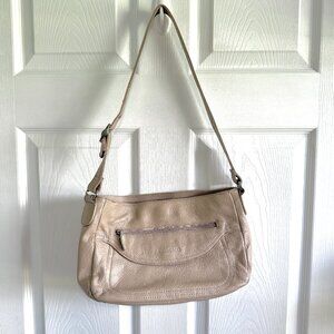 Stone & Co Leather Shoulder Purse with Adjustable Strap